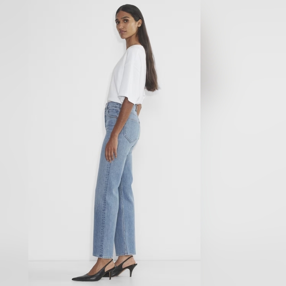 Aritzia Denim Forum Arlo High Rise Straight size 30 in EUC - Picture 3 of 13